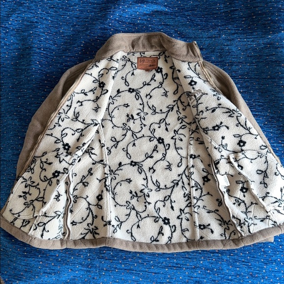 Outback Trading Co horse lovers fleece zip-up size Medium - Picture 3 of 8